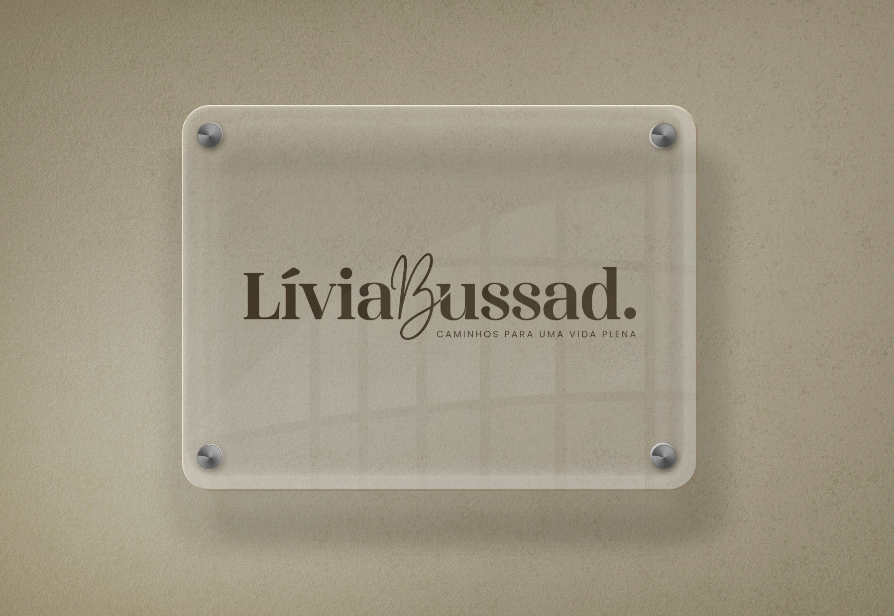 Lívia Bussad — identidade visual