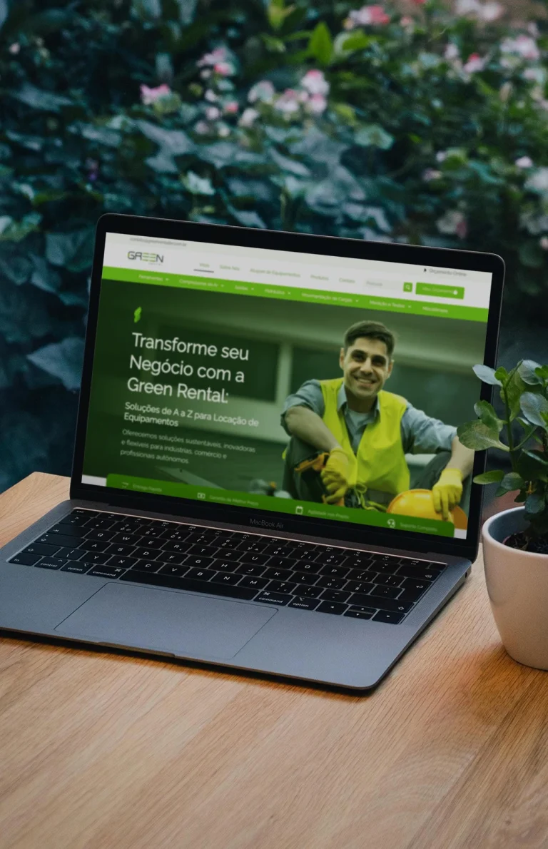 Site da Green Rental — abre em nova aba