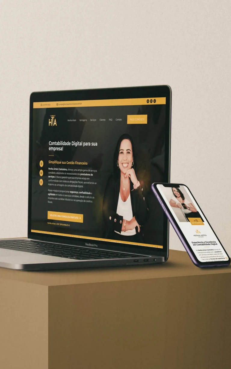 Site da Herika Arten Contabilidade — abre em nova aba